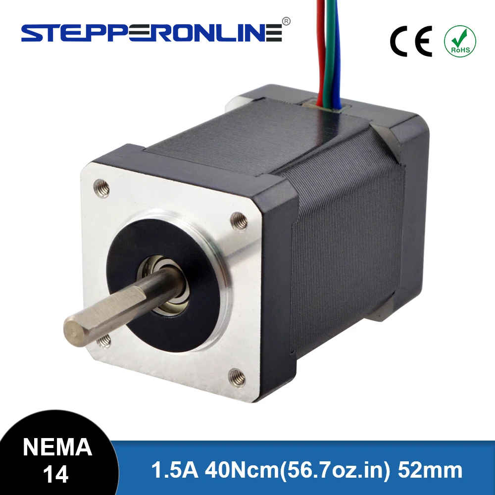 STEPPERONLINE Nema 14 Stepper  - огляд і ціна Closed Loop Stepper Motor Nema 17