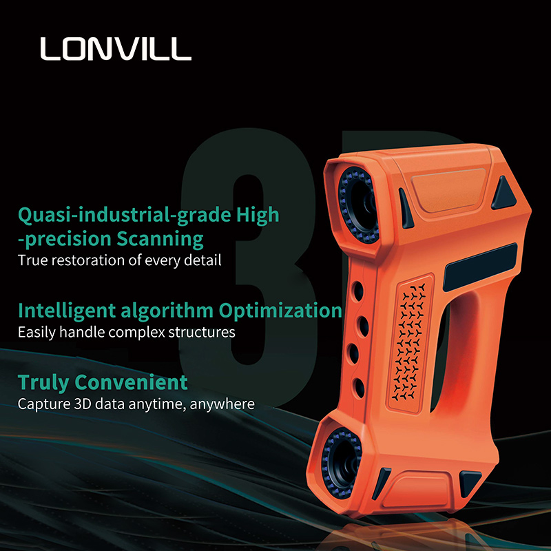 Portable Handheld High Precisi - огляд і ціна Handheld 3D Scanner High Precision